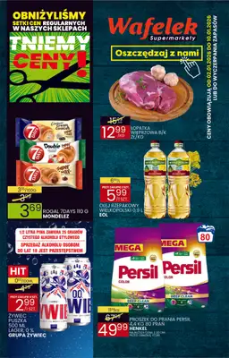 Wafelek - gazetka promocyjna Gazetka od piątku 02.01 do soboty 10.01