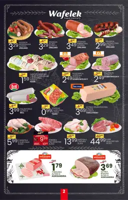 Wafelek - gazetka promocyjna Gazetka od piątku 02.01 do soboty 10.01 - strona 2