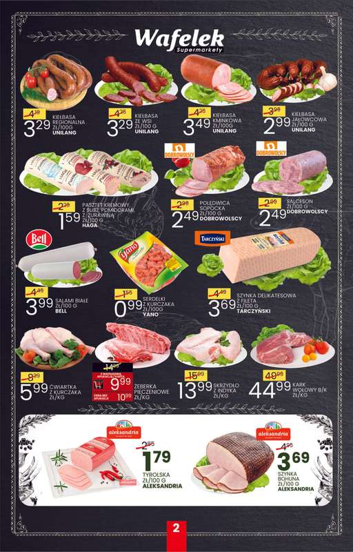 Wafelek - gazetka promocyjna Gazetka od piątku 02.01 do soboty 10.01 - strona 2