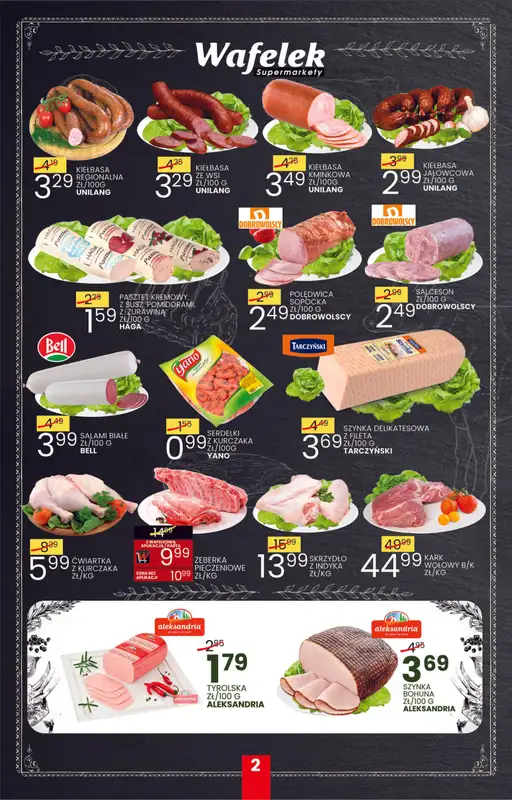 Wafelek - gazetka promocyjna Gazetka od piątku 02.01 do soboty 10.01 - strona 2