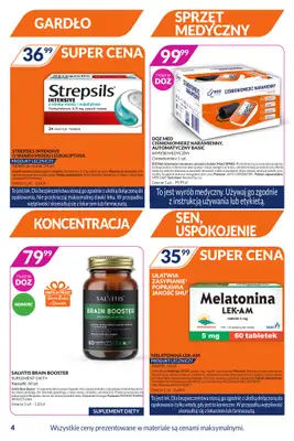 DOZ.PL - gazetka promocyjna Gazetka od poniedziałku 05.01 do niedzieli 18.01 - strona 4