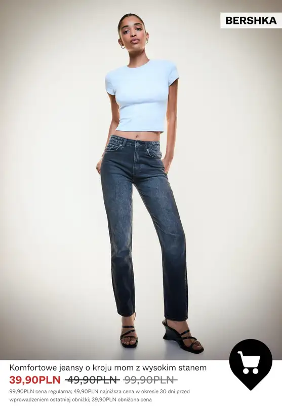 Bershka - gazetka promocyjna Wyprzedaż do -50% dla niej od wtorku 30.12  - strona 4