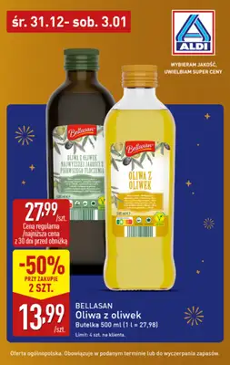 Aldi - gazetka promocyjna Przywitaj nowy rok w super cenach Aldi! od środy 31.12 do soboty 03.01 - strona 2