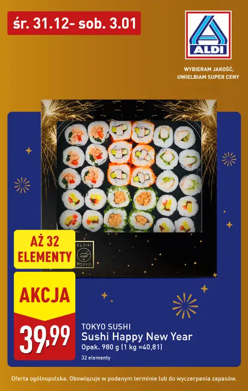 Aldi - gazetka promocyjna Przywitaj nowy rok w super cenach Aldi!   - strona 3