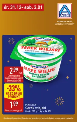 Aldi - gazetka promocyjna Przywitaj nowy rok w super cenach Aldi! od środy 31.12 do soboty 03.01 - strona 6