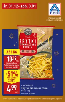 Aldi - gazetka promocyjna Przywitaj nowy rok w super cenach Aldi! od środy 31.12 do soboty 03.01 - strona 5