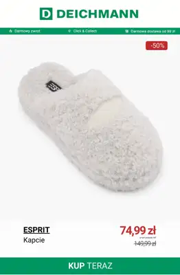 Deichmann - gazetka promocyjna Wygodne kapcie do domu od wtorku 30.12  - strona 4