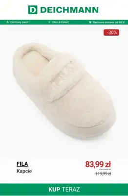 Deichmann - gazetka promocyjna Wygodne kapcie do domu od wtorku 30.12  - strona 11
