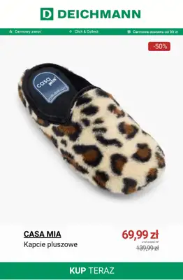 Deichmann - gazetka promocyjna Wygodne kapcie do domu od wtorku 30.12  - strona 2