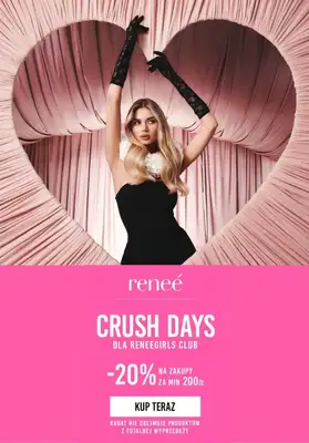 Renee - gazetka promocyjna -20% na zakupy za min. 200 zł w Klubie od wtorku 30.12 do poniedziałku 05.01