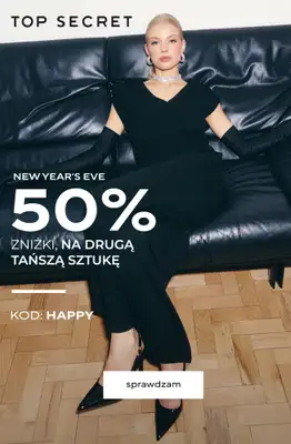 Top Secret - gazetka promocyjna -20% na wszystko przy zakupach za min. 149,99 zł od wtorku 30.12 