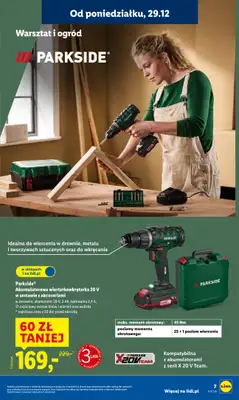 Lidl - gazetka promocyjna Katalog od poniedziałku 29.12 do soboty 03.01 - strona 7