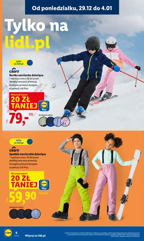 Lidl - gazetka promocyjna Katalog od poniedziałku 29.12 do soboty 03.01 - strona 6