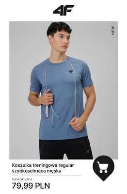 4F - gazetka promocyjna Nowa kolekcja treningowa dla niego od wtorku 30.12  - strona 6