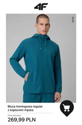 4F - gazetka promocyjna Nowa kolekcja treningowa dla niego od wtorku 30.12  - strona 4