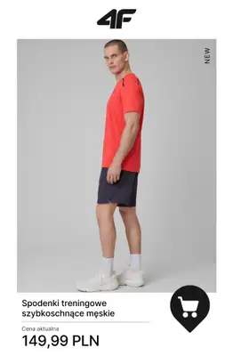 4F - gazetka promocyjna Nowa kolekcja treningowa dla niego od wtorku 30.12  - strona 7