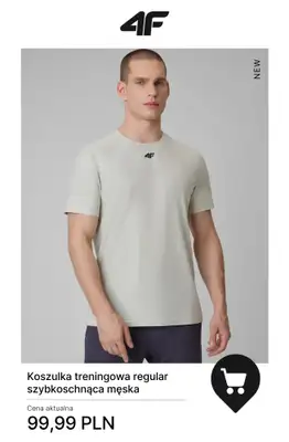 4F - gazetka promocyjna Nowa kolekcja treningowa dla niego od wtorku 30.12  - strona 2