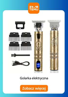 Temu - gazetka promocyjna Golarki elektryczne dla niej i dla niego od wtorku 30.12  - strona 5