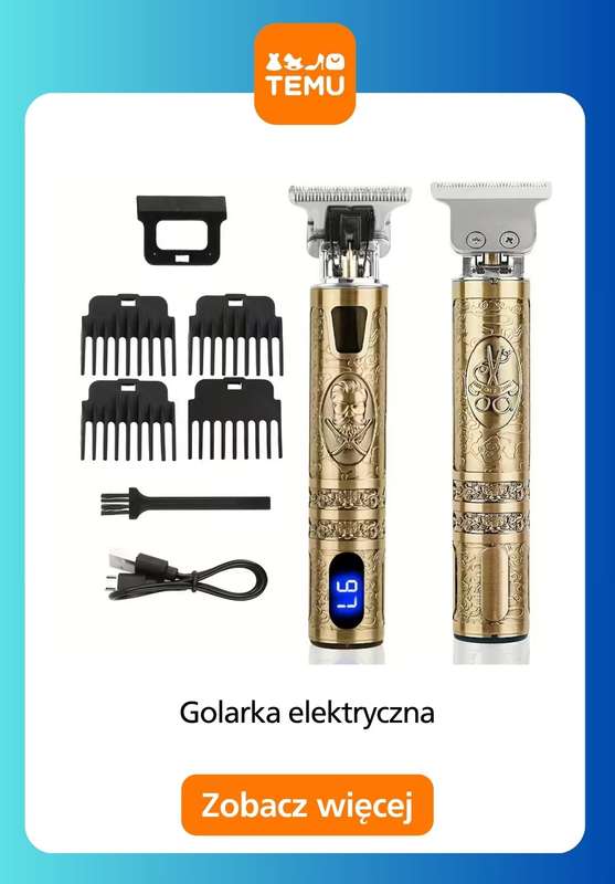 Temu - gazetka promocyjna Golarki elektryczne dla niej i dla niego od wtorku 30.12  - strona 5