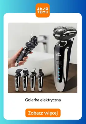 Temu - gazetka promocyjna Golarki elektryczne dla niej i dla niego od wtorku 30.12  - strona 15