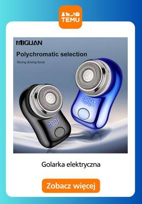 Temu - gazetka promocyjna Golarki elektryczne dla niej i dla niego od wtorku 30.12  - strona 7