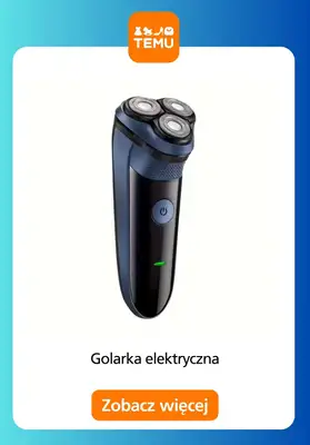 Temu - gazetka promocyjna Golarki elektryczne dla niej i dla niego od wtorku 30.12  - strona 8