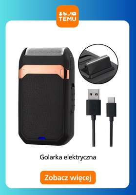 Temu - gazetka promocyjna Golarki elektryczne dla niej i dla niego od wtorku 30.12  - strona 6