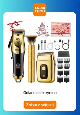 Temu - gazetka promocyjna Golarki elektryczne dla niej i dla niego od wtorku 30.12  - strona 2