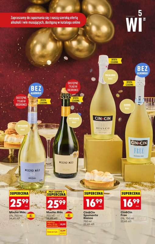 Biedronka - gazetka promocyjna Czas na toast! od wtorku 30.12 do środy 31.12 - strona 7