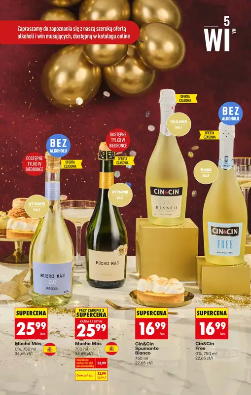 Biedronka - gazetka promocyjna Czas na toast! od wtorku 30.12 do środy 31.12 - strona 7