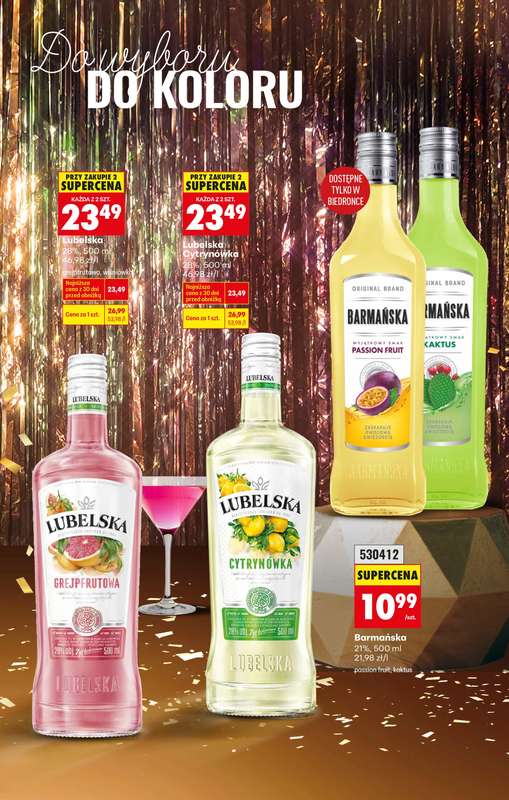 Biedronka - gazetka promocyjna Czas na toast! od wtorku 30.12 do środy 31.12 - strona 43