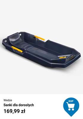 Sanki Davos 100 cm składane