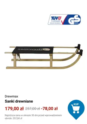 Decathlon - gazetka promocyjna Sanki i ślizgacze od wtorku 30.12  - strona 3