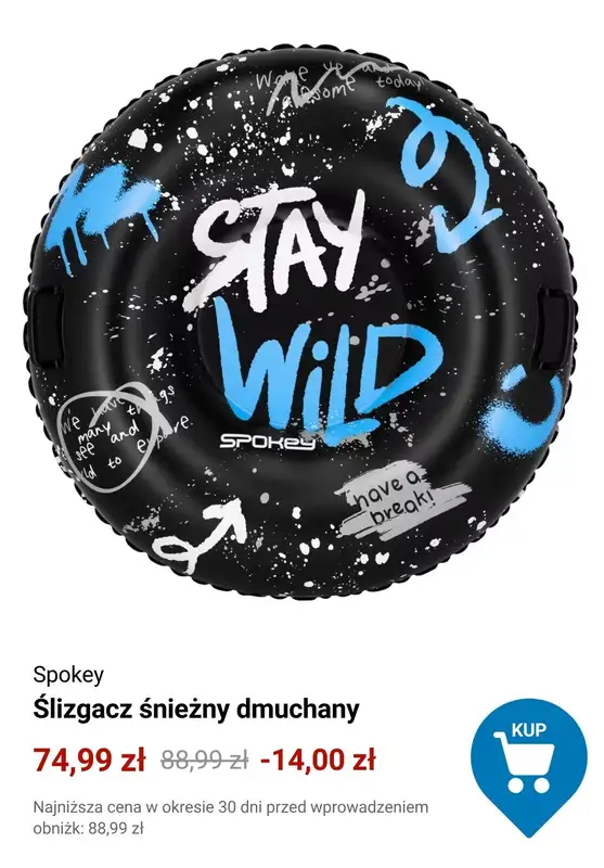 Decathlon - gazetka promocyjna Sanki i ślizgacze od wtorku 30.12  - strona 4