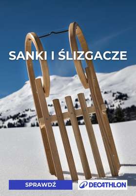 Decathlon - gazetka promocyjna Sanki i ślizgacze od wtorku 30.12 