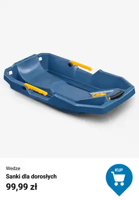 Decathlon - gazetka promocyjna Sanki i ślizgacze od wtorku 30.12  - strona 9