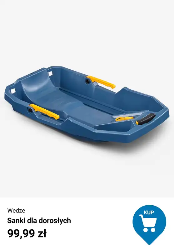 Decathlon - gazetka promocyjna Sanki i ślizgacze od wtorku 30.12  - strona 9