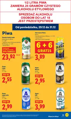 Lidl - gazetka promocyjna Oferta od poniedziałku od poniedziałku 29.12 do środy 31.12 - strona 55