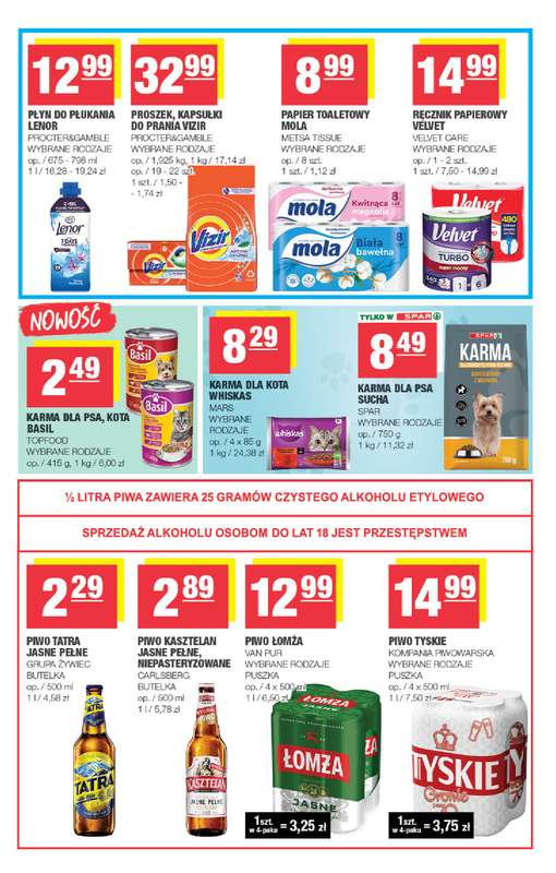 SPAR - gazetka promocyjna Gazetka Spar od środy 07.01 do niedzieli 18.01 - strona 7