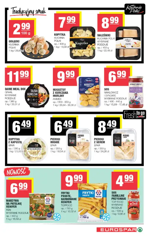 SPAR - gazetka promocyjna Gazetka Eurospar od środy 07.01 do niedzieli 18.01 - strona 9