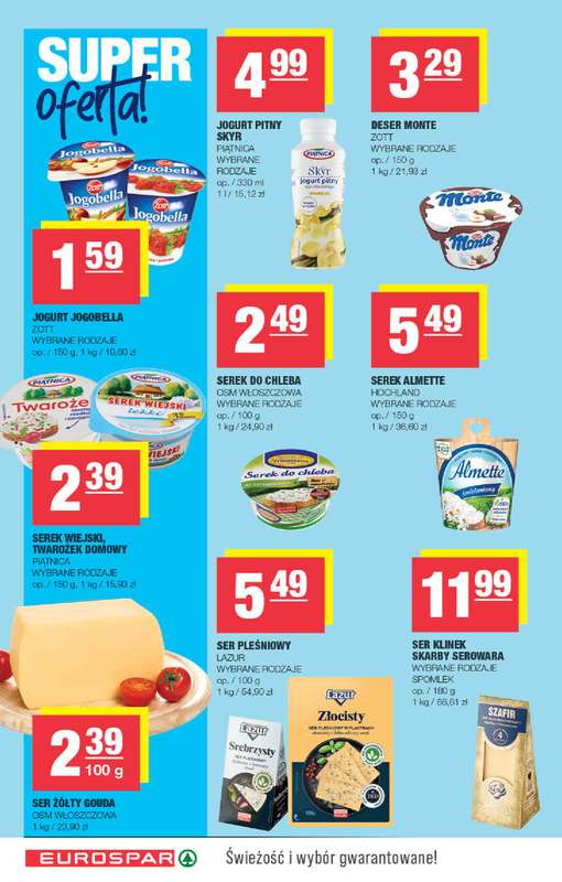 SPAR - gazetka promocyjna Gazetka Eurospar od środy 07.01 do niedzieli 18.01 - strona 4