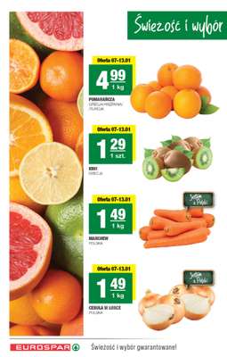 SPAR - gazetka promocyjna Gazetka Eurospar od środy 07.01 do niedzieli 18.01 - strona 2