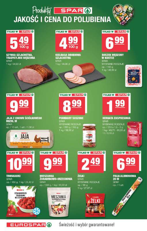 SPAR - gazetka promocyjna Gazetka Eurospar od środy 07.01 do niedzieli 18.01 - strona 10