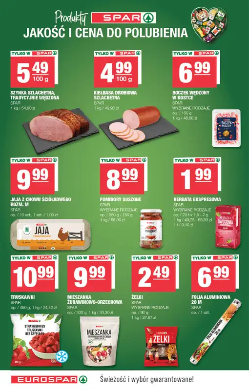 SPAR - gazetka promocyjna Gazetka Eurospar od środy 07.01 do niedzieli 18.01 - strona 10