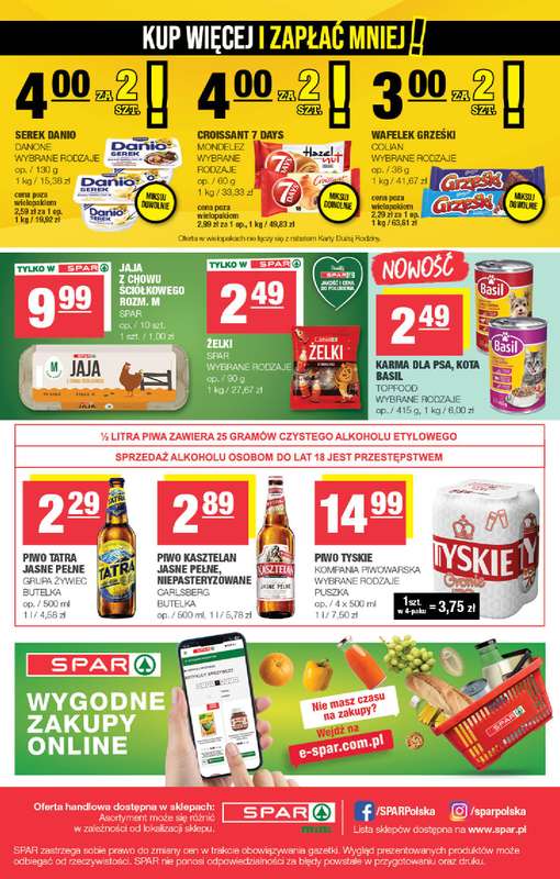 SPAR - gazetka promocyjna Gazetka Spar Mini od środy 07.01 do niedzieli 18.01 - strona 4