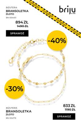 Briju - gazetka promocyjna Gazetka wyprzedaż od piątku 02.01 do czwartku 15.01 - strona 6