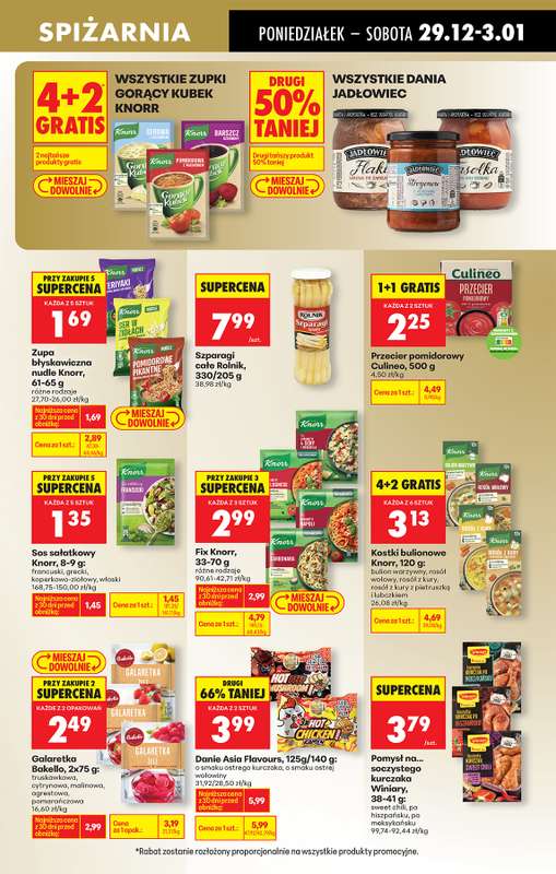 Biedronka - gazetka promocyjna Od poniedziałku od poniedziałku 29.12 do niedzieli 04.01 - strona 53