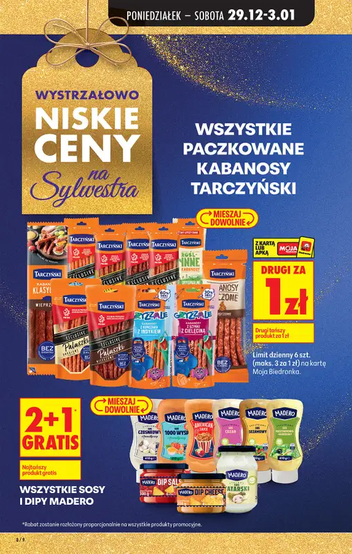 Biedronka - gazetka promocyjna Od poniedziałku od poniedziałku 29.12 do niedzieli 04.01 - strona 12