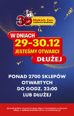 Biedronka - gazetka promocyjna Od poniedziałku od poniedziałku 29.12 do niedzieli 04.01 - strona 4