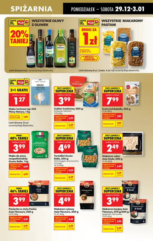 Biedronka - gazetka promocyjna Od poniedziałku, Z ladą tradycyjną od poniedziałku 29.12 do niedzieli 04.01 - strona 55